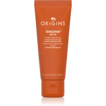 Origins GinZing™ Energy-Boosting Tinted Moisturizer Crema pentru zi revitalizanta SPF 40